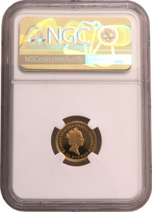 2002 Proof 1/10oz Gold Britannia Coin Maklouf Mule Mint Error NGC PF70