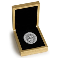 2020 2oz Silver Coin, White Lion of Mortimer, Queen's Beast Boxed