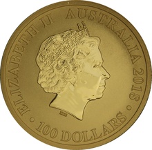 2018 1oz Australian Bird of Paradise Gold Coin
