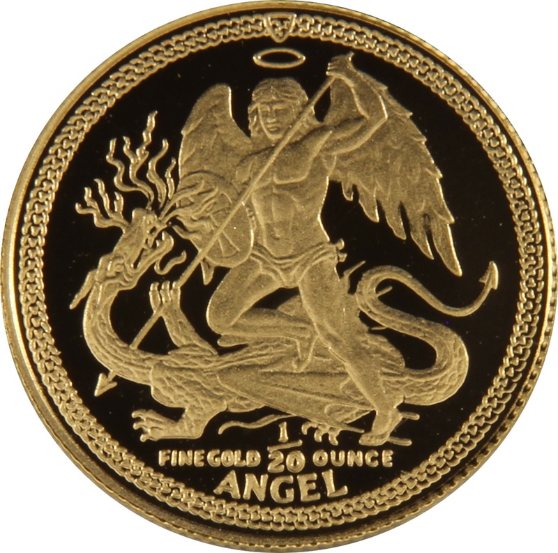 1987 Proof 1/20oz Angel Gold Coin