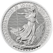 2025 Britannia 10oz Silver Coin