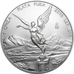 2015 Mexican Libertad Silver Coin 1oz