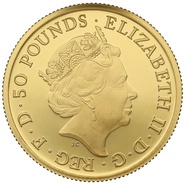 2017 Proof 1/2oz Gold Britannia Coin