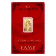 5g Gold Bar 2025 Year of the Snake PAMP