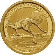 2015 1/4oz Australian Kangaroo Gold Nugget Coin
