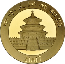 2007 1oz Chinese Panda Gold Coin