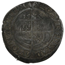 1563 Silver Sixpence Coin Elizabeth I Pheon