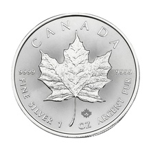 2021 Canadian Silver Maple Leaf Coin 1oz