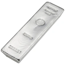 5kg Silver Bar Heraeus