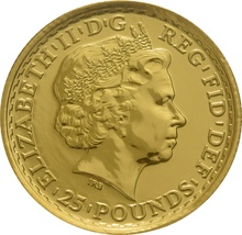 2013 1/4oz Gold Britannia Coin