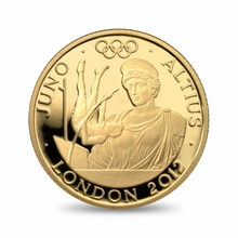 London 2012 Gold Series Higher 3 Coin Gold Proof Set Boxed
