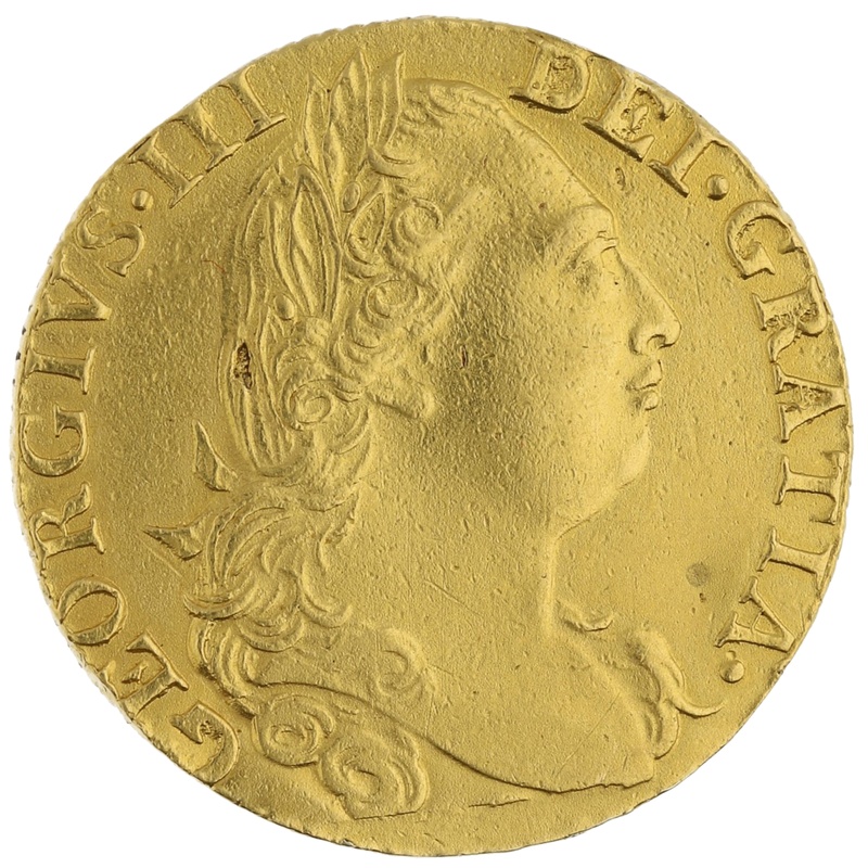 1763 Guinea Gold Coin