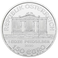 2020 Austrian Philharmonic Silver Coin 1oz