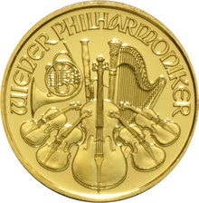 2017 1/10oz Austrian Gold Philharmonic Coin