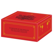 2024 Royal Mint 1oz Year of the Dragon Proof Gold Coin Boxed