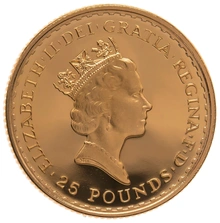 1987 Proof 1/4oz Gold Britannia Coin