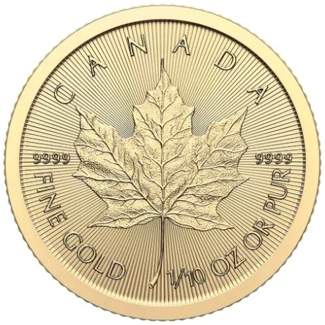 2026 1/10oz Canadian Maple Leaf Gold Coin
