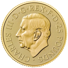 2024 St George & the Dragon 1/4oz Gold Coin