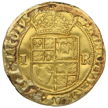 1607-1609 James I Hammered Gold Double Crown mm Coronet