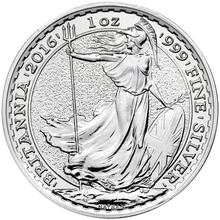 2016 1oz Silver Britannia Coin Lunar Edge Year of the Monkey