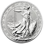 2020 1oz Silver Britannia (Oriental Border) Coin