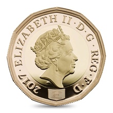 2017 Gold Proof £1 One Pound Nations of the Crown Boxed