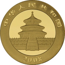 2008 1/4 oz Gold Chinese Panda Coin
