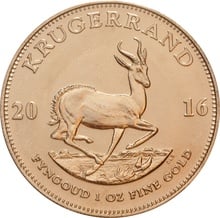 2016 Krugerrand Gold Coin 1oz