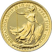 2019 1/2oz Gold Britannia Coin
