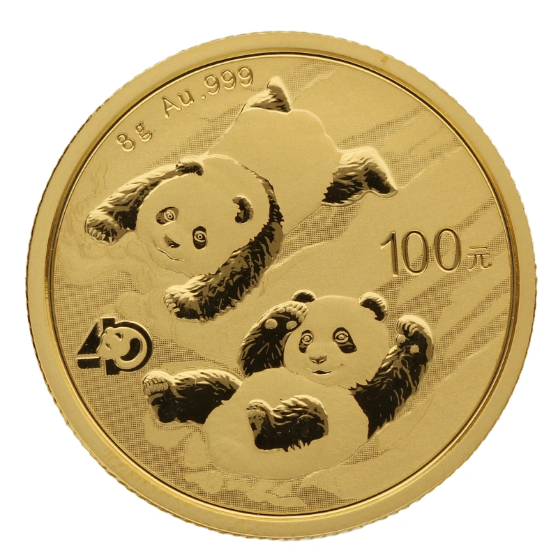 2022 8g Chinese Panda Gold Coin