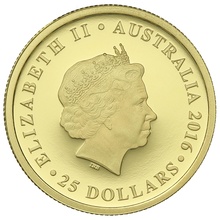 2016 Australian Proof Gold Sovereign Boxed