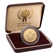 1979 Lesotho 1oz 250 Maloti -Unesco  Year of the Child Boxed