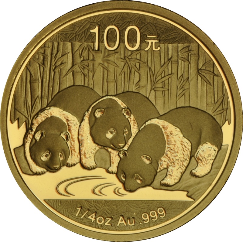 2013 1/4 oz Gold Chinese Panda Coin