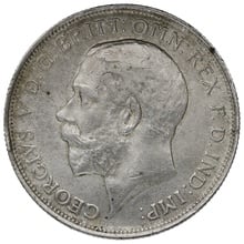 1916 Florin Silver Coin George V