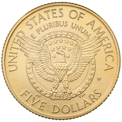 1997 Roosevelt - American Gold Commemorative $5