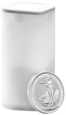 Monster Box of 380 2026 Britannia Quarter Ounce Silver Coins