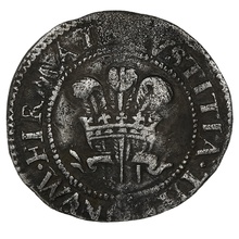 1638-1642 Charles I Silver Half Groat Twopence Aberystwyth Mint
