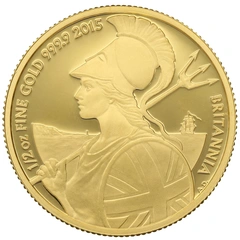 2015 Proof 1/2oz Gold Britannia Coin