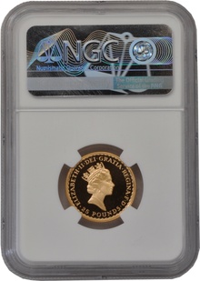 1988 Quarter Ounce Proof Britannia Gold Coin NGC PF70