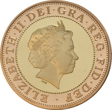 2002 Proof £2 Coin Gold Double Sovereign Commonwealth Games