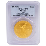 2010 Mexican Libertad Gold Coin 1oz PCGS MS70