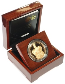 2013 Proof Gold Crown £5 Coin 60th Anniversary of the Queen's Coronation Boxed