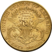 1906 $20 Gold Coin Double Eagle Liberty Head San Francisco