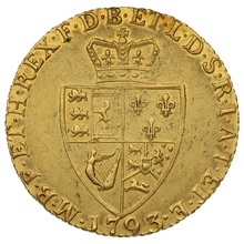 1793 George III Gold Guinea