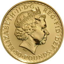 2001 1/2oz Gold Britannia Coin