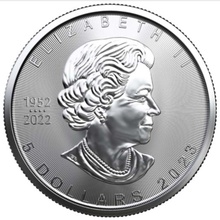 2023 Canadian Silver Maple Leaf Coin 1oz