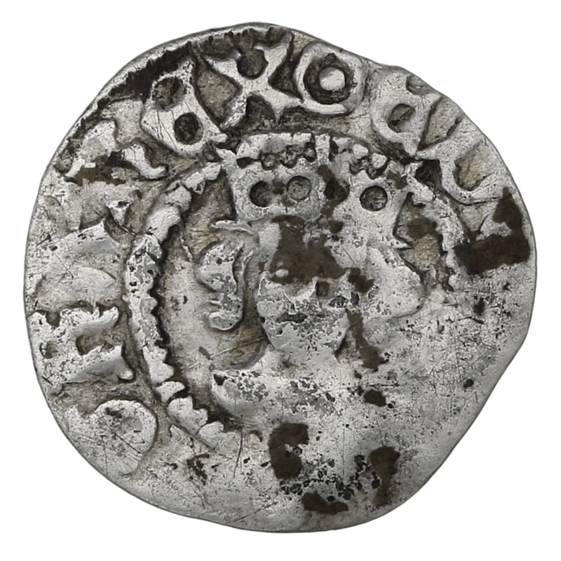1473-1477 Silver Half Penny Coin Edward IV Hammered Second Reign
