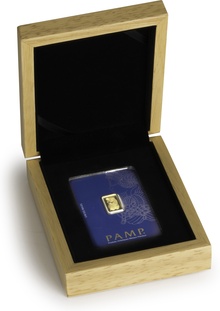 2.5g Gold Bar PAMP Lady Fortuna Gift Boxed
