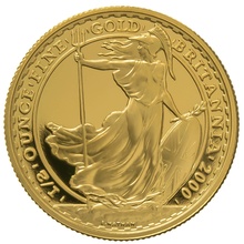2000 Proof 1/2oz Gold Britannia Coin