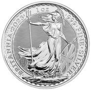 2023 Coronation Britannia One Ounce Silver Coin in a Gift Box